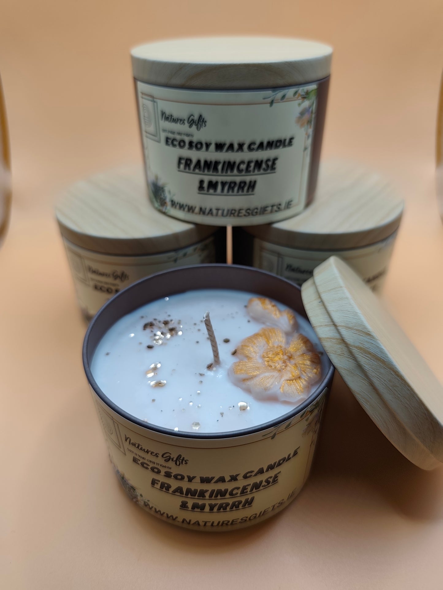 Eco soy candle - Frankincense and Myrrh