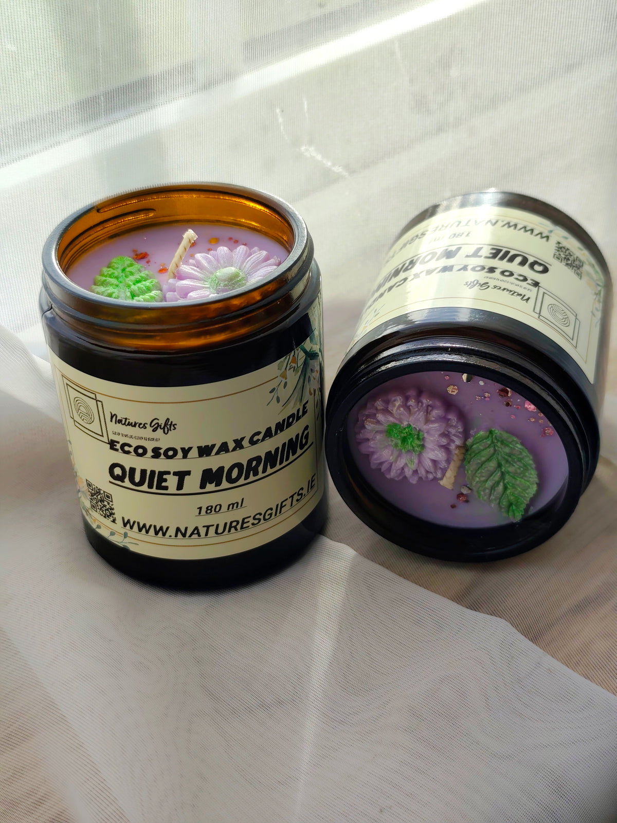 Eco soy candle - Quiet Morning