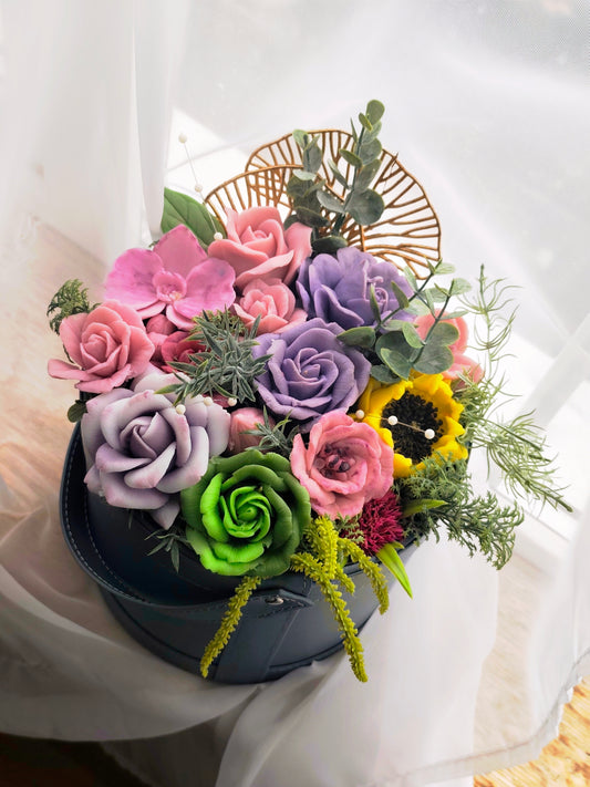 Large soap bouquet - Amore
