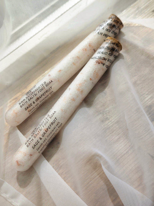 Sage and grapefruit bath salts