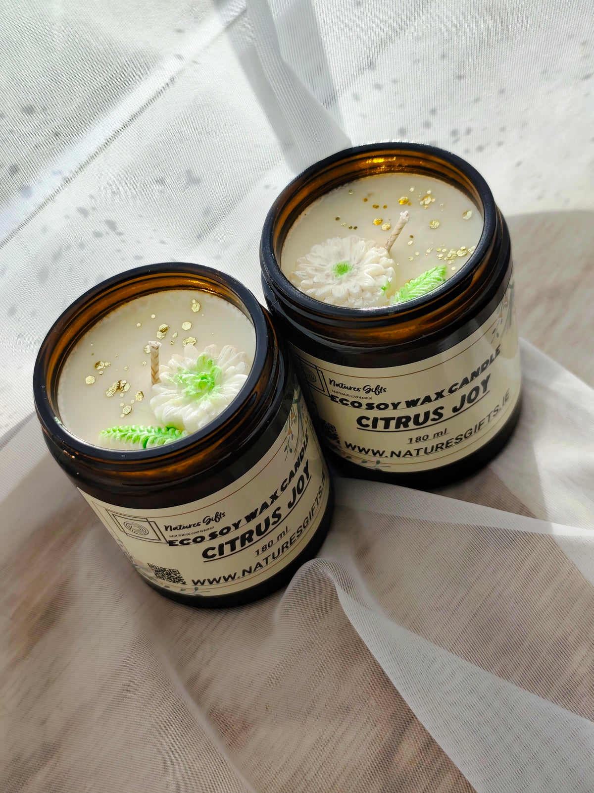 Eco soy candle - Citrus joy