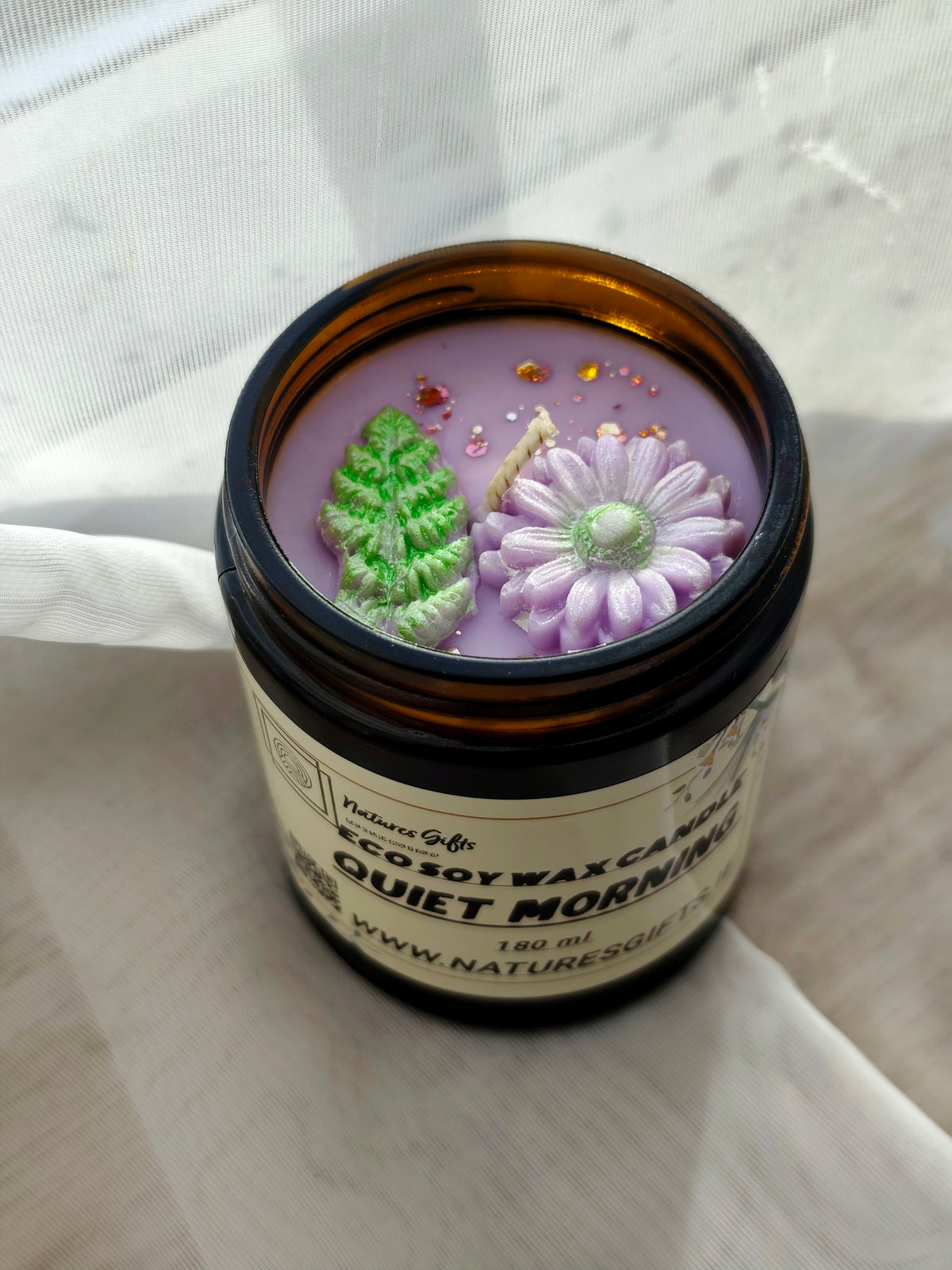Eco soy candle - Quiet Morning