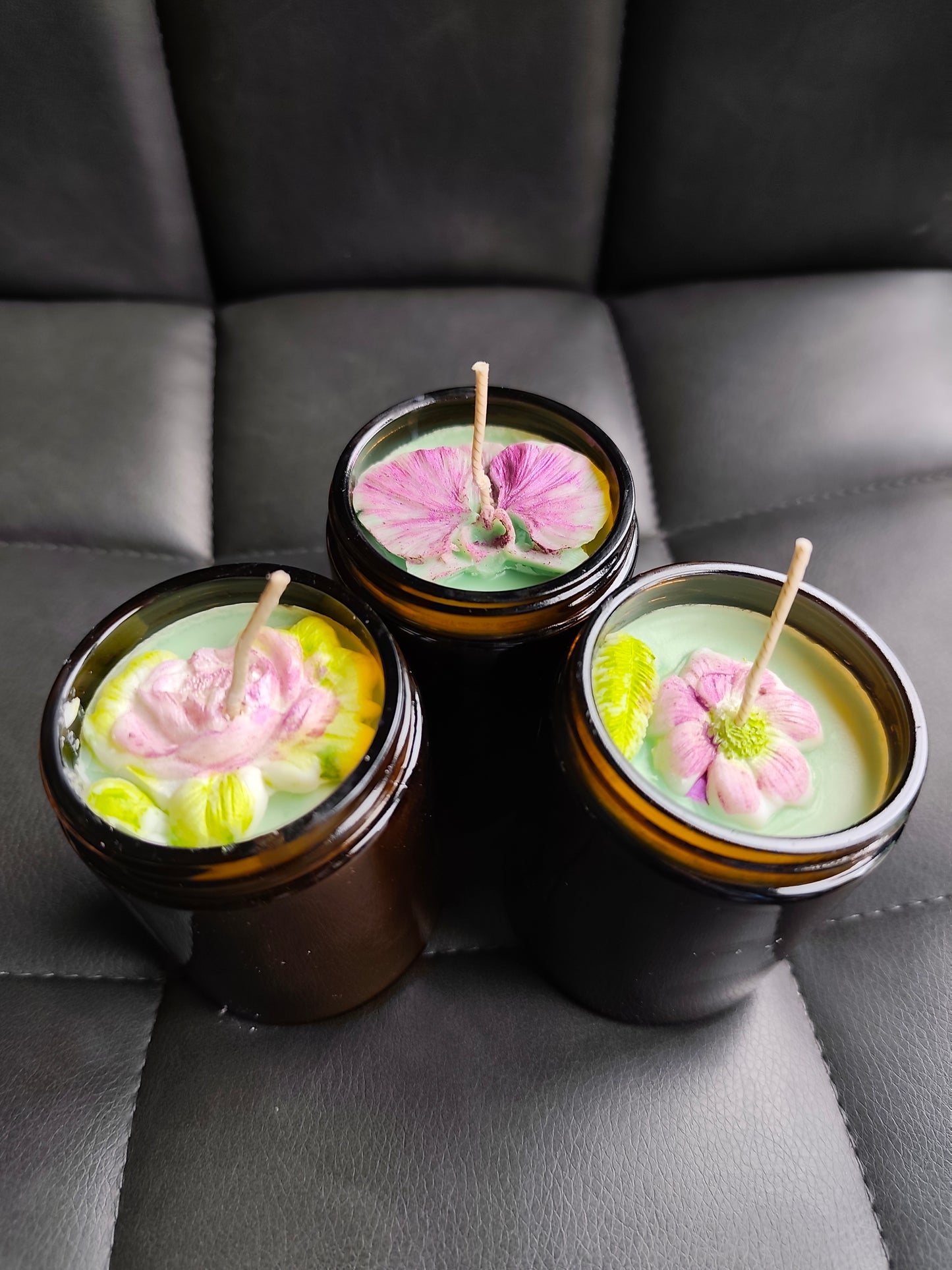 Lemongrass and ginger Eco soy candle