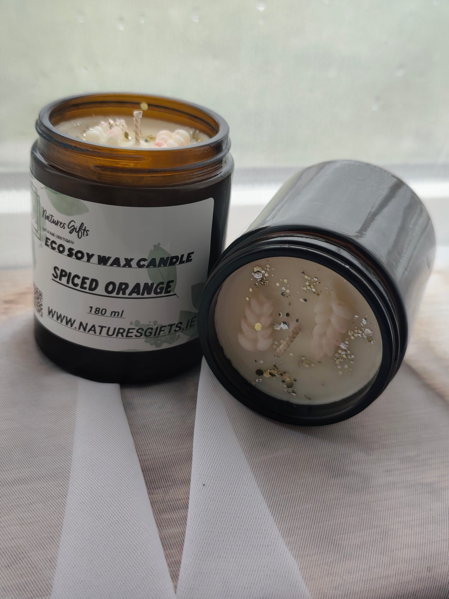 Eco soy candle - Spiced orange 180ml