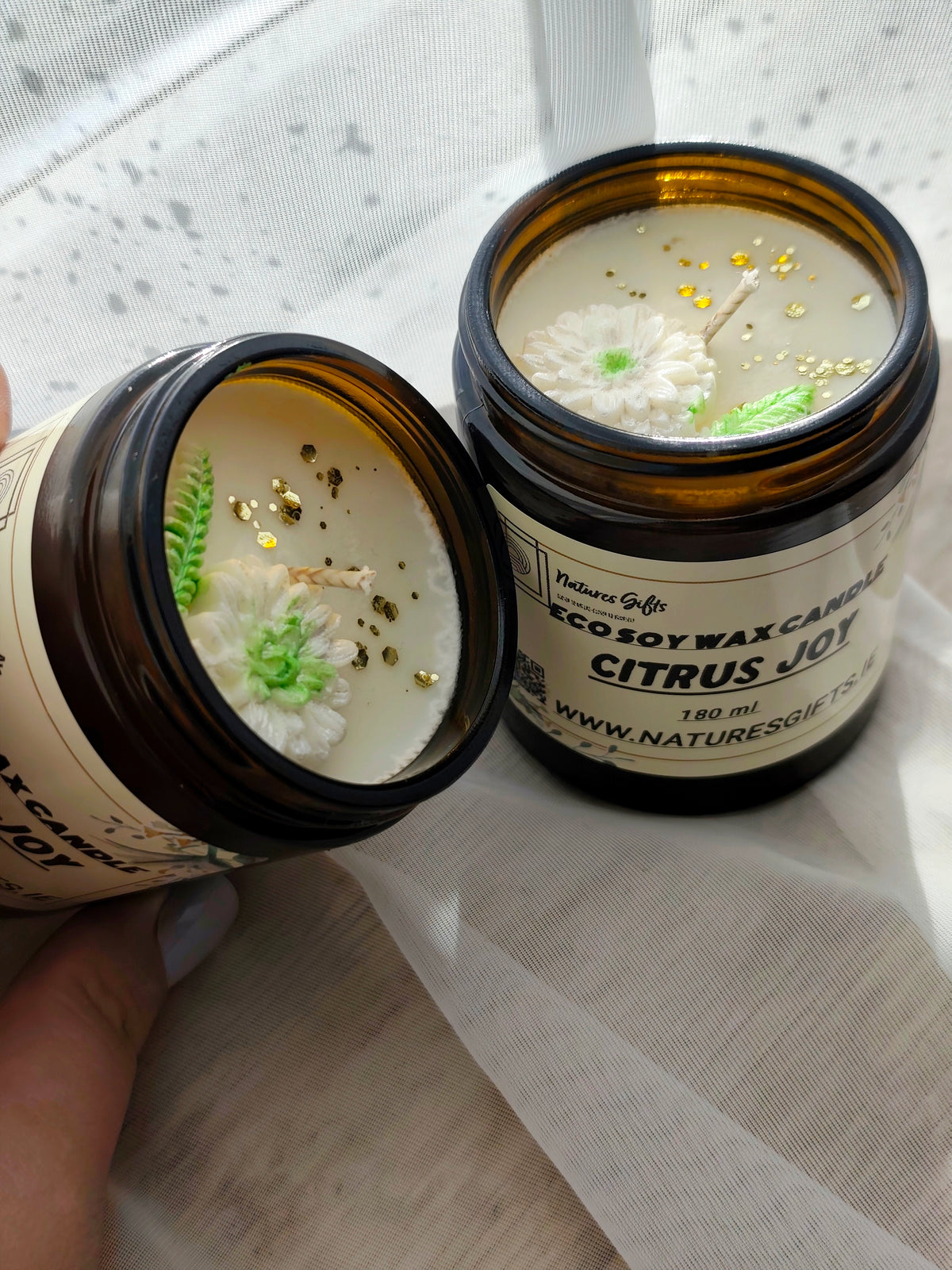 Eco soy candle - Citrus joy