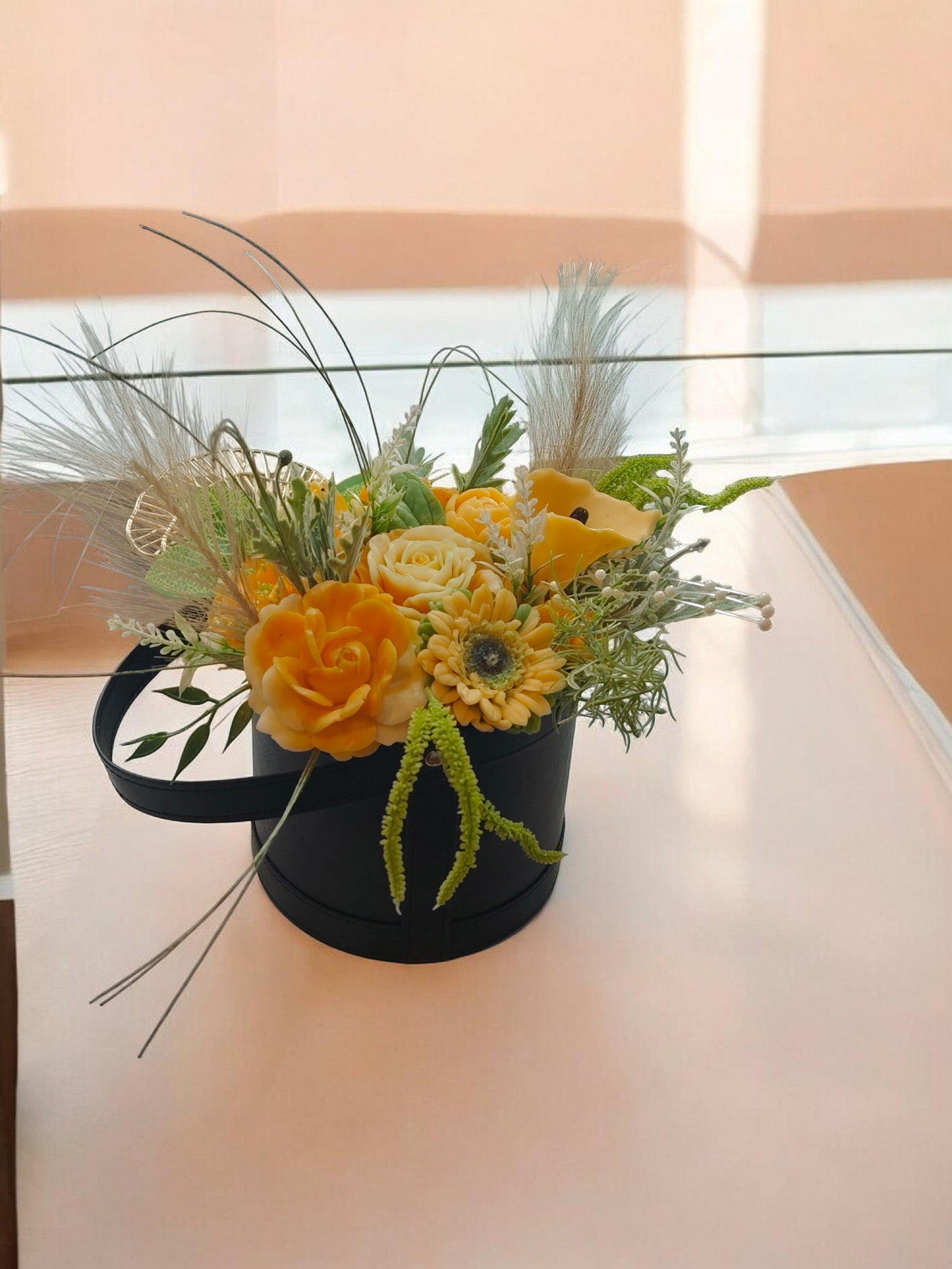 Soap bouquet - Sunset