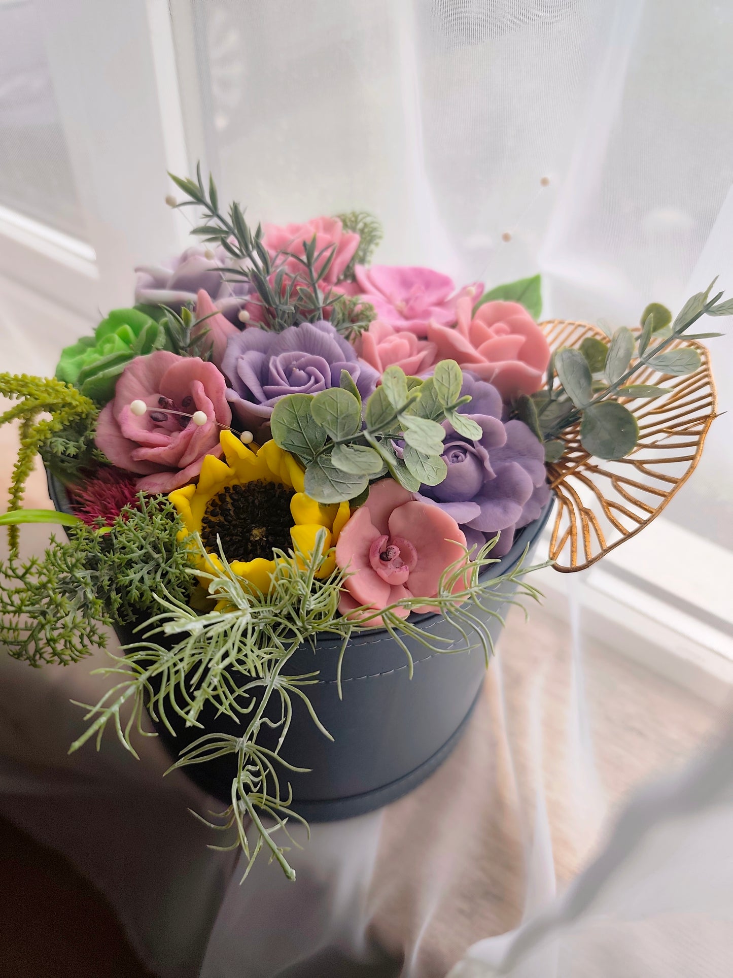 Large soap bouquet - Amore