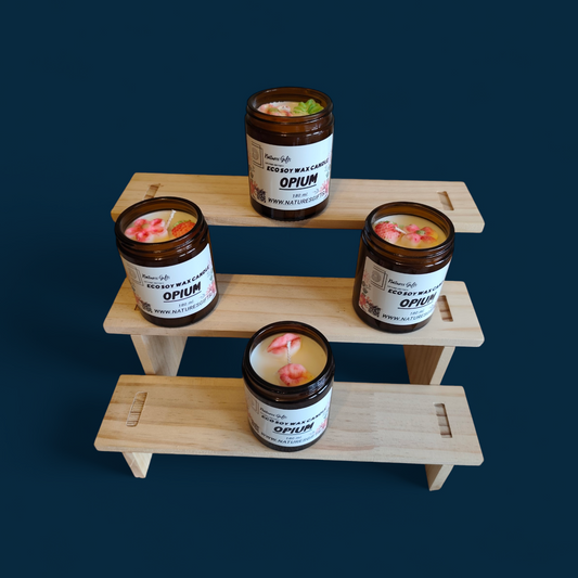 Luxury eco soy candle - Opium