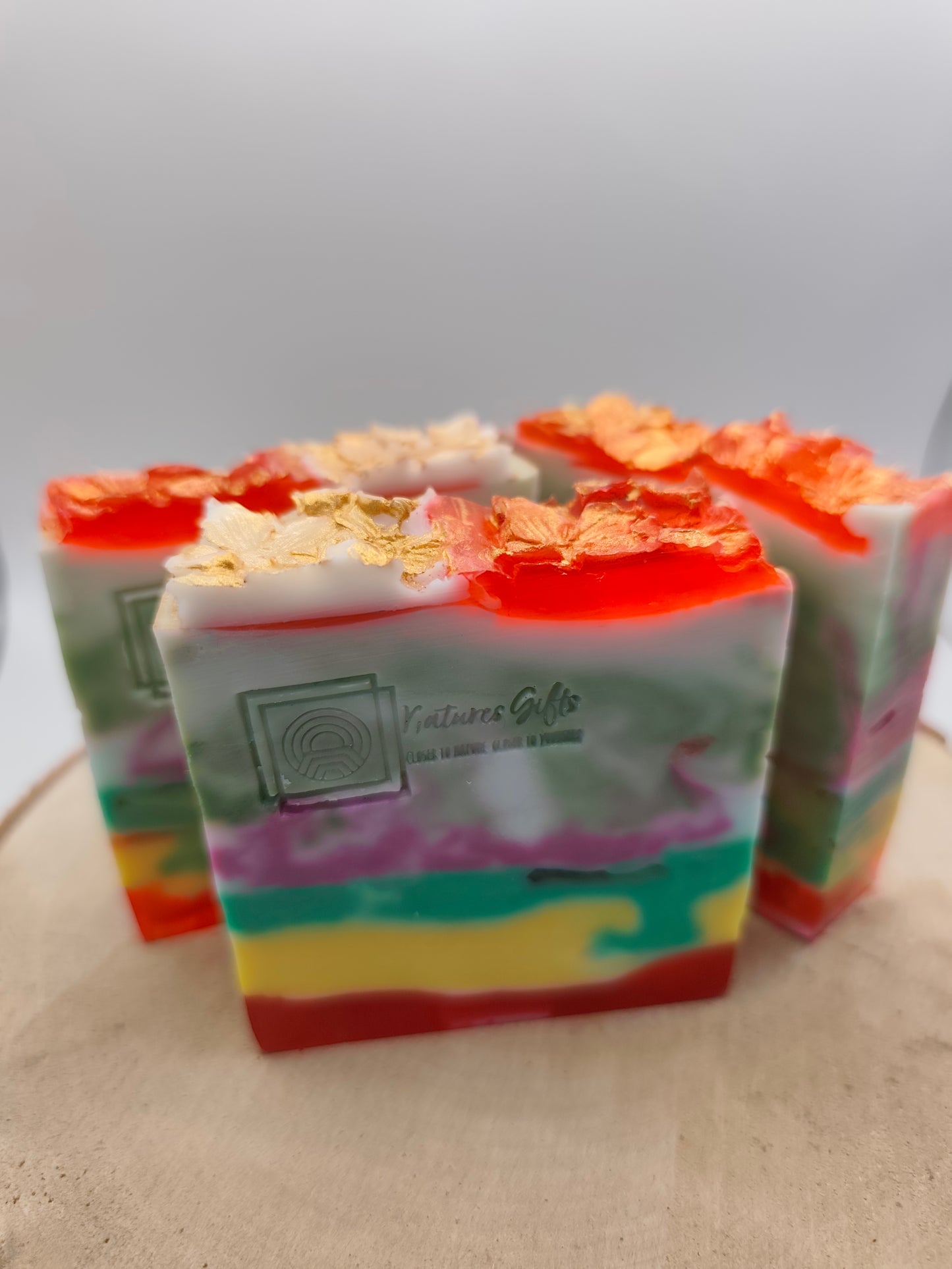 Secret garden design bar soap