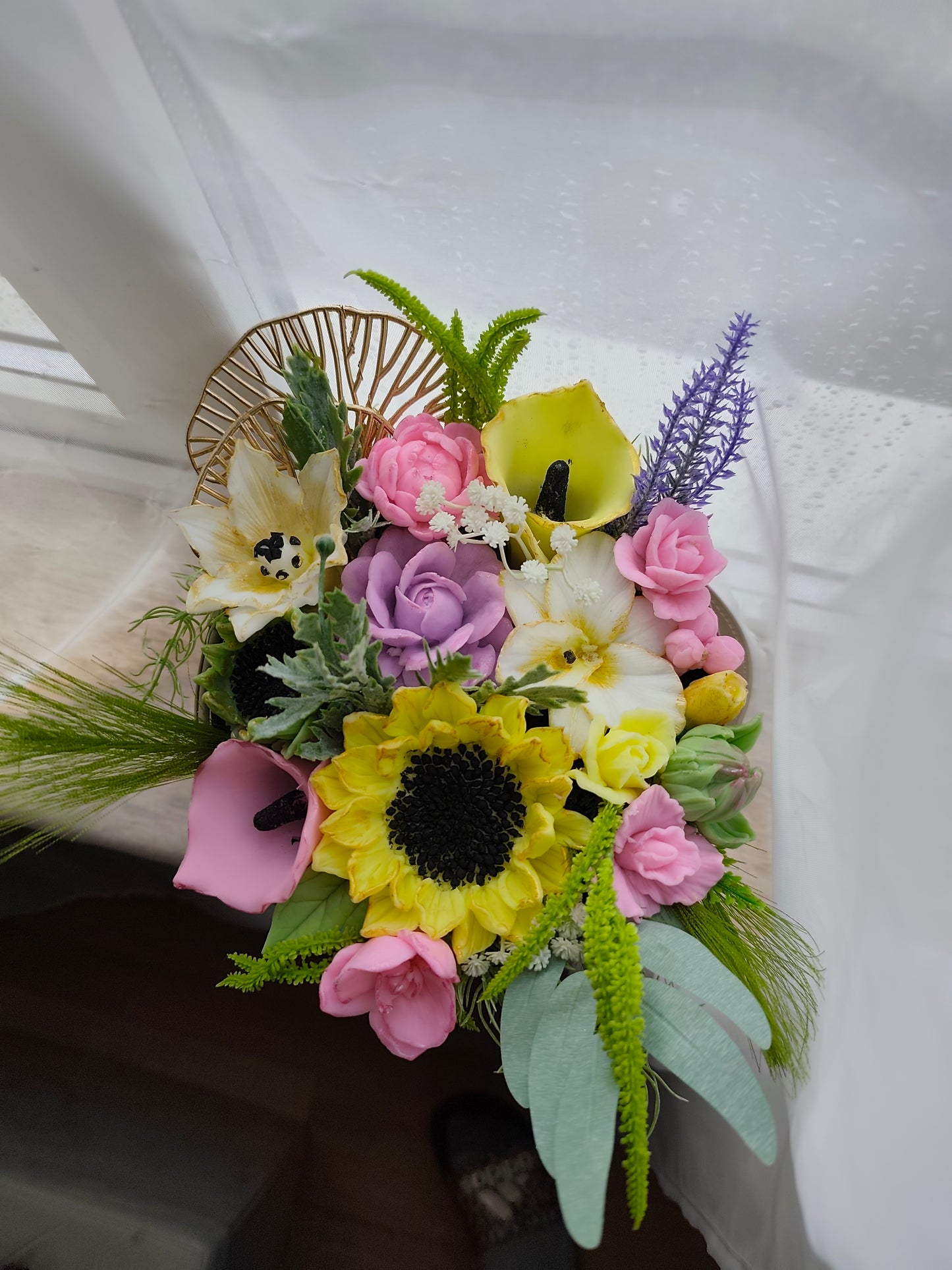 Large soap bouquet - Awakening